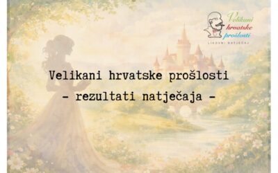 Rezultati likovnog natječaja Velikani hrvatske prošlosti